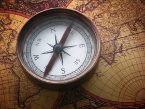 compass-and-map